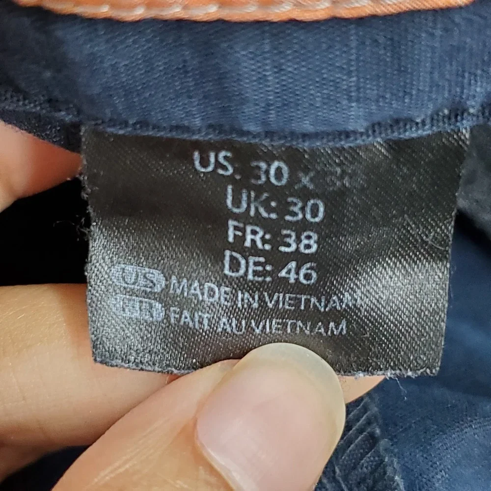 5.11 Tactical Stryke Men Pants US 30 Navy Cargo Ripstop Utility Combat Workwear
